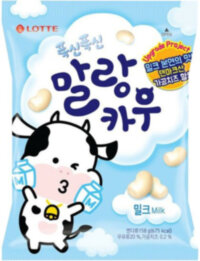 Конфета жевательная LOTTE Malang Cow Milk  молочная 79 г.1/20