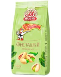 Фисташки "От Мартина" с солью 100 г. 1/20