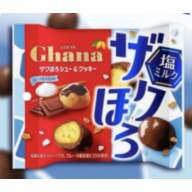 Шоколадное драже Ghana печенье с молочным солёным кремом LOTTE 26г 1/10/120 - Шоколадное драже Ghana печенье с молочным солёным кремом LOTTE 26г 1/10/120