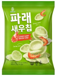 HUMANWELL Чипсы Shrimp Chip 48г со вкусом лука 1/20